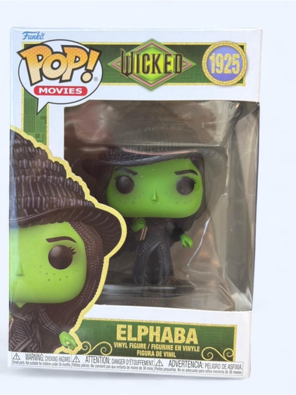 Funko Pop! Elphaba Green and Black Vinyl Figure (Wicked)